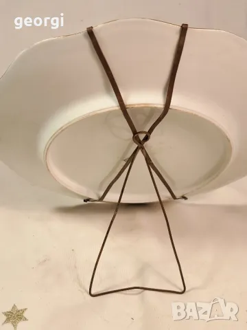 декоративна порцеланова чиния Limoges ловна тематика яребици 25/1, снимка 7 - Декорация за дома - 49886022