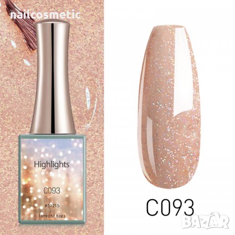 CANNI UV&LED HIGHLIGHTS СЕРИЯ ГЕЛ ЛАК - 16 МЛ , снимка 4 - Продукти за маникюр - 32816965