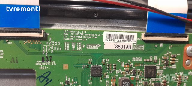 TCON/6870C-0532B 6871l-3831A for 55 inc DISPLAY,for ,Finlux 55-FFD-5520, снимка 2 - Части и Платки - 37086593