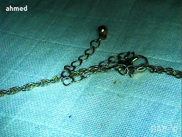 много красиво дамеско позлатано колие , снимка 3 - Колиета, медальони, синджири - 40869317