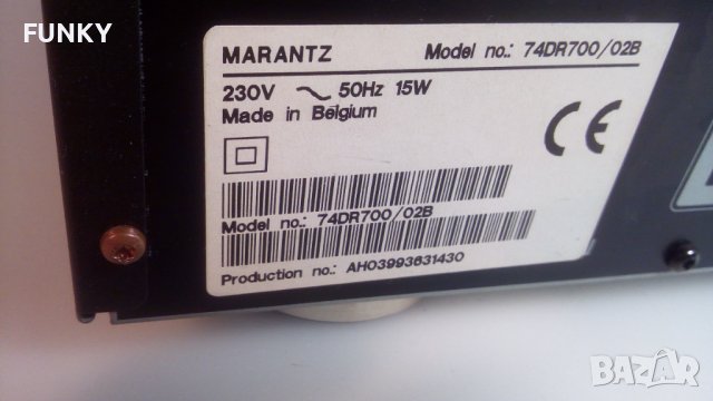 Marantz DR 700 Класиката с най-добър звук, снимка 14 - Ресийвъри, усилватели, смесителни пултове - 38606791