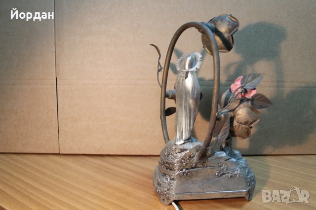 Настолна лампа 1930-та година с латерна, снимка 9 - Антикварни и старинни предмети - 43789458