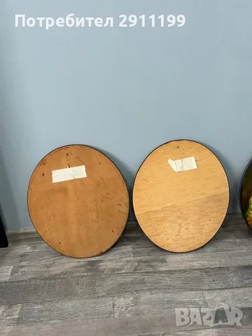 Елипсовидна картина, комплект от 4 бр., снимка 10 - Картини - 50359182