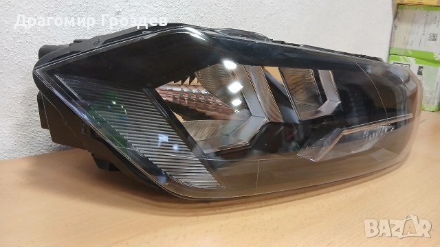 Десен фар за VW Polo (2G) / Фолксваген Поло (2017-2020), снимка 3 - Части - 53353125