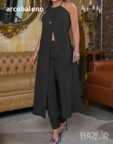 Дамски моден летен комплект от две части, 4цвята  , снимка 5 - Комплекти - 40536805