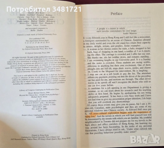 Beyond the Chinese Face. Insights from Psychology, снимка 2 - Художествена литература - 53519305