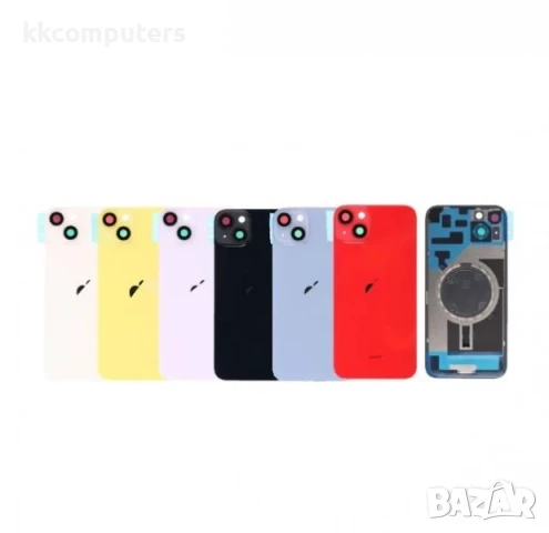 Капак батерия / Задно стъкло Оборудван + Магнит за iPhone 14 Plus 6.7/ Син Баркод : 484074