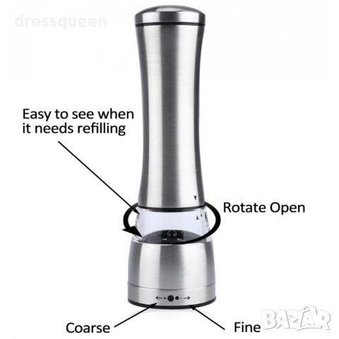 019 Мелничка за черен пипер,  ръчна, снимка 6 - Аксесоари за кухня - 44129239