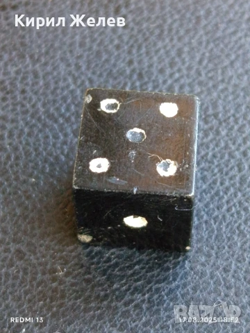 Старо зарче от соца черно шестранно за КОЛЕКЦИЯ ДЕКОРАЦИЯ 35234, снимка 2 - Други ценни предмети - 51395097