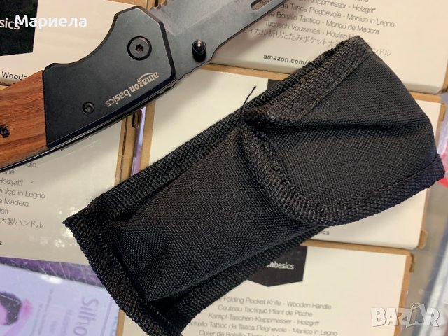 Amazon tactikal knife Джобно ножче / Сгъваемо джобно ножче / Нож с Калъф, снимка 4 - Ножове - 43773293