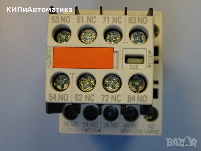 контактор Siemens 3RH1262-1APOO contactor auxiliar 220V, снимка 5 - Резервни части за машини - 39383259