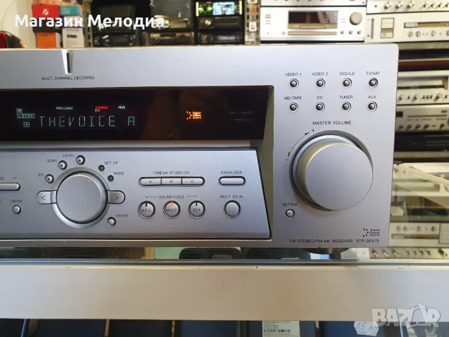 🔊📢📣📯🔔🎵Ресийвър SONY STR-DE675 Две по 100 вата на 8 ома. В отлично техническо и визуално състоя, снимка 5 - Ресийвъри, усилватели, смесителни пултове - 50173816