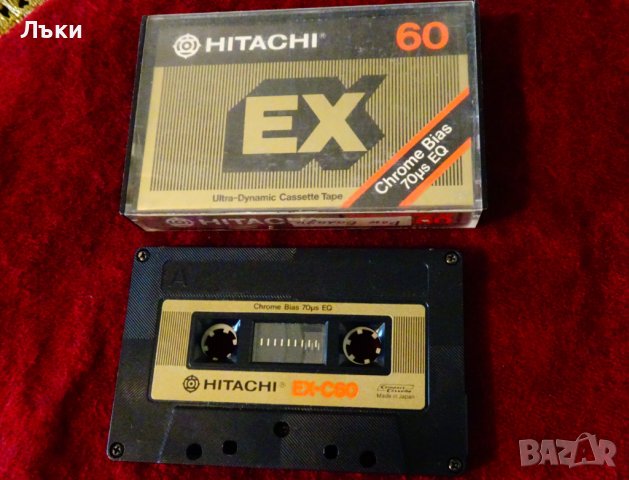 Hitachi EX-C60 аудиокасета с рок балади. 