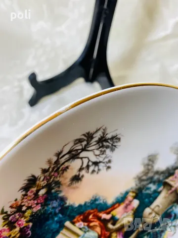 порцеланова чиния за стена , снимка 8 - Декорация за дома - 48812948