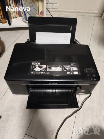 Epson Sx125 за части - работещ скенер, затлачена печатаща глава на принтера