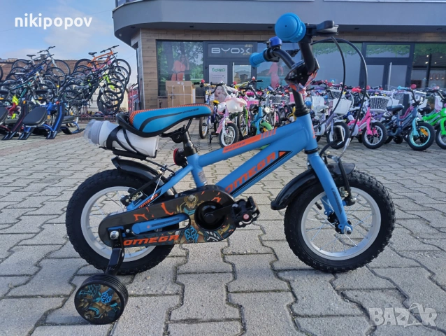 BYOX Велосипед 12" MASTER син, снимка 12 - Велосипеди - 53531598
