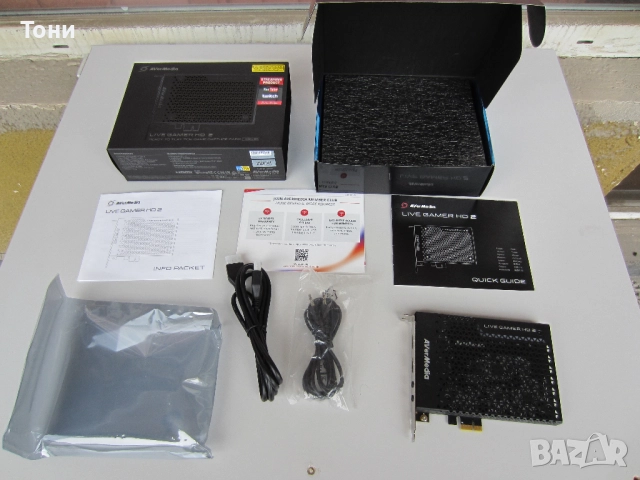 AVerMedia GC570 Live Gamer HD 2 PCI-Express кепчър карта, снимка 4 - Друга електроника - 52901298