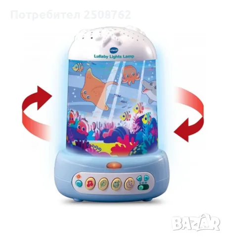 Музикална детска лампа vtech, снимка 3 - Музикални играчки - 50186307