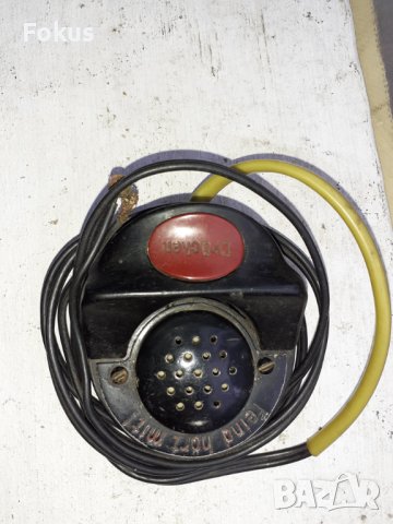 Стара немска нациска трупка,радио, радиостанция WW2 бакелит, снимка 6 - Антикварни и старинни предмети - 40326203