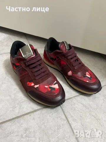 Мъжки обувки Valentino Garavani камуфлаж, снимка 4 - Спортно елегантни обувки - 49249749