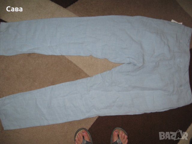 Ленен панталон BERRI   дамски,Л-ХЛ, снимка 3 - Панталони - 33589962