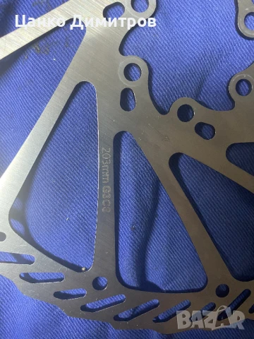 Ротори Avid G3CS 203mm и 180мм с болтове нови, снимка 3 - Части за велосипеди - 51012382