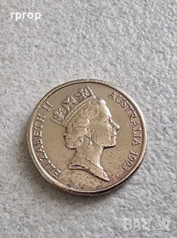 Монета . Австралия. 1 долар . 1993 година., снимка 7 - Нумизматика и бонистика - 37066708