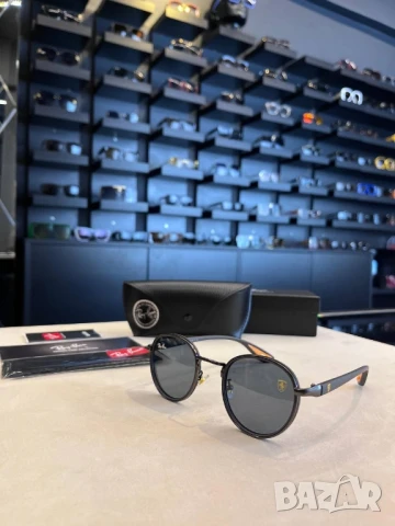 очила с черен обикновен калъф ray ban , снимка 3 - Слънчеви и диоптрични очила - 50663469