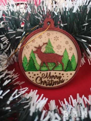 Коледни висулки,играчки,фигурки,лазарно изрязани , снимка 9 - Коледни подаръци - 48122734