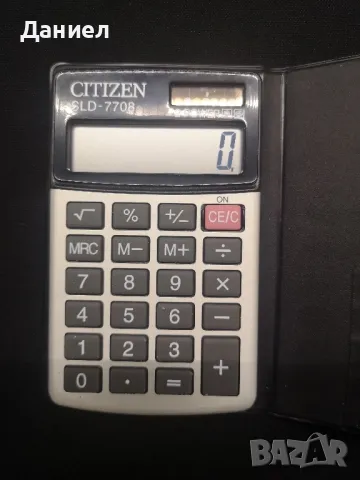 Калкулатор Citizen, снимка 2 - Друга електроника - 49263714