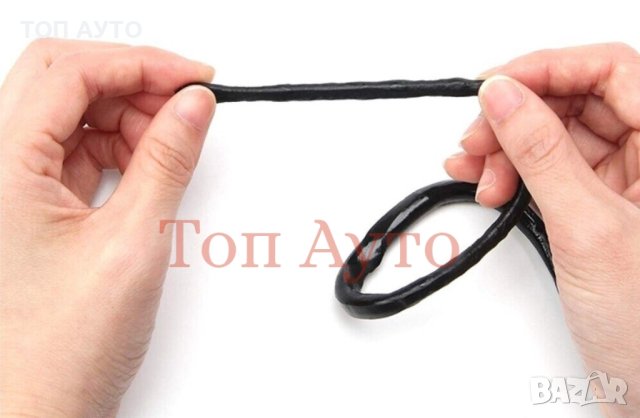 Битумно Лепило Лента За Фарове Стъкла Каросерия Врати 4м/9мм, снимка 3 - Аксесоари и консумативи - 40368477