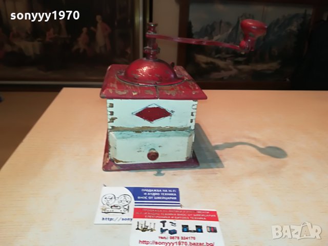 elma-антика ретро мелница-внос испания 1306211009, снимка 11 - Антикварни и старинни предмети - 33197505