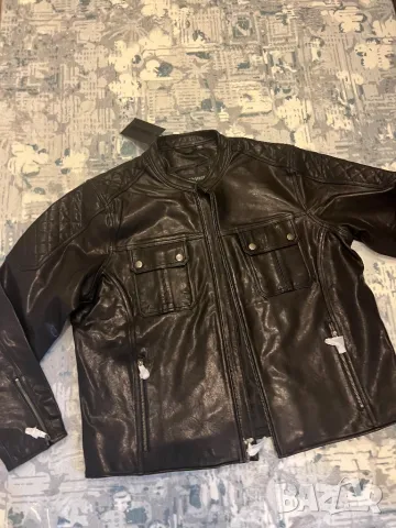 Harley Davidson естествена кожа яке от САЩ 2XL, снимка 7 - Якета - 47768196