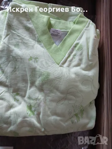 Дамска памучна пижама, снимка 3 - Пижами - 48000624