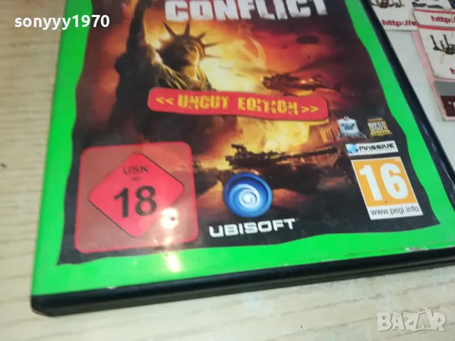 WORLD IN CONFLICT-PC DVD GAME 1402251411, снимка 9 - Игри за PC - 49127396