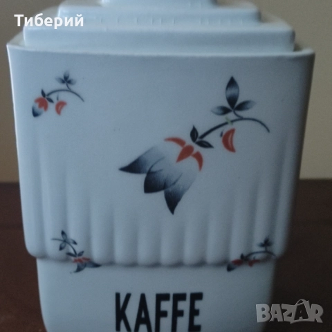 Порцеланов буркан за кафе, снимка 8 - Други - 52508444