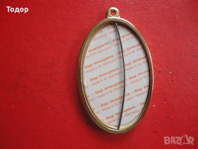 Немска позлатена бронзова рамка за снимка снимки 2, снимка 5 - Антикварни и старинни предмети - 43558806