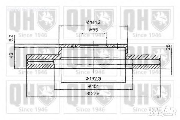Спирачни дискове за ТОЙОТА Селика и Авенсис / TOYOTA Celica и Avensis, снимка 6 - Части - 44044365