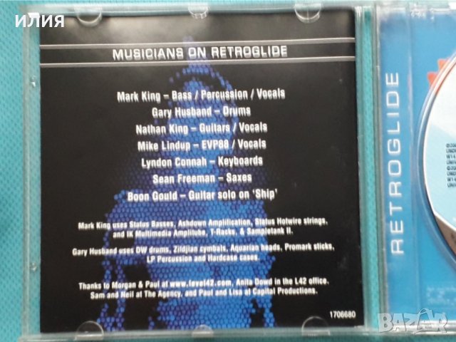 Level 42 – 2006 - Retroglide(Jazz-Funk), снимка 2 - CD дискове - 43010153
