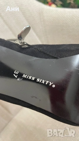 Кожени боти на ток Miss Sixty, снимка 6 - Дамски боти - 53482124