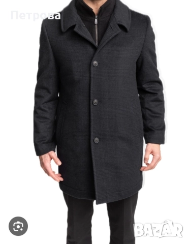 Мъжко вълнено палто JEAN CARRIERE