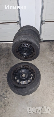 4 бр. оригинални джанти – Skoda Octavia A3 + сензори + летни гуми, снимка 4 - Гуми и джанти - 51951162