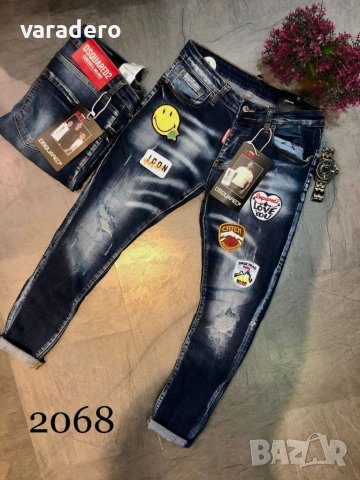 Мъжки дълги дънки висок клас Dsquared , снимка 13 - Дънки - 38502148