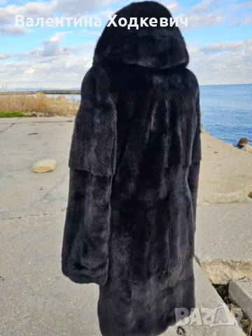Голяма отстъпкаПалто от норка Black Nafa Italy, снимка 10 - Палта, манта - 44596216
