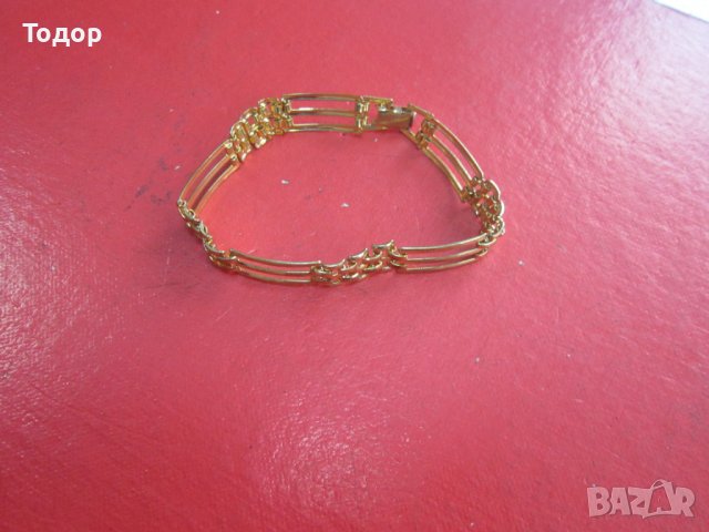 Страхотна позлатена гривна 6, снимка 3 - Гривни - 38069796