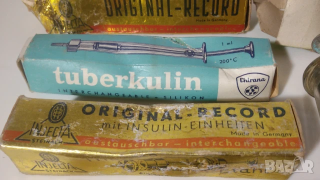 Лот стари стъклени спринцовки, снимка 8 - Антикварни и старинни предмети - 51067939