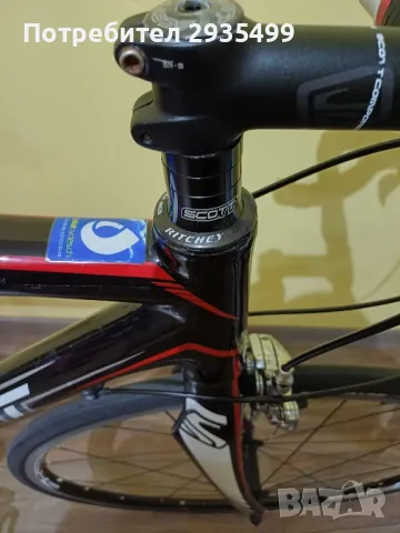Карбонов шосеен велосипед Scott Comp CR1 , снимка 12 - Велосипеди - 49869260