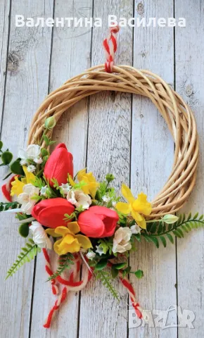 Ръчно изработени венци, снимка 6 - Декорация за дома - 50383741