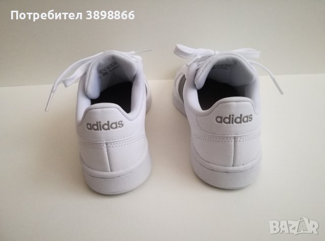 Маратонки Adidas Grand Court White F36485 - размер 38, снимка 4 - Маратонки - 43029877