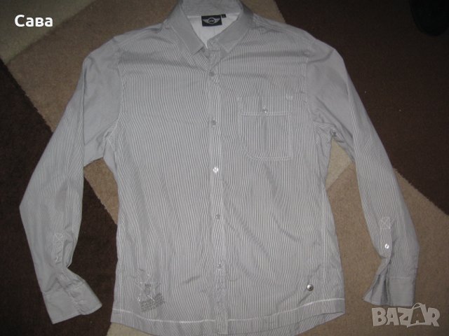 Риза MINI COOPER   мъжка,Л, снимка 2 - Ризи - 32251620